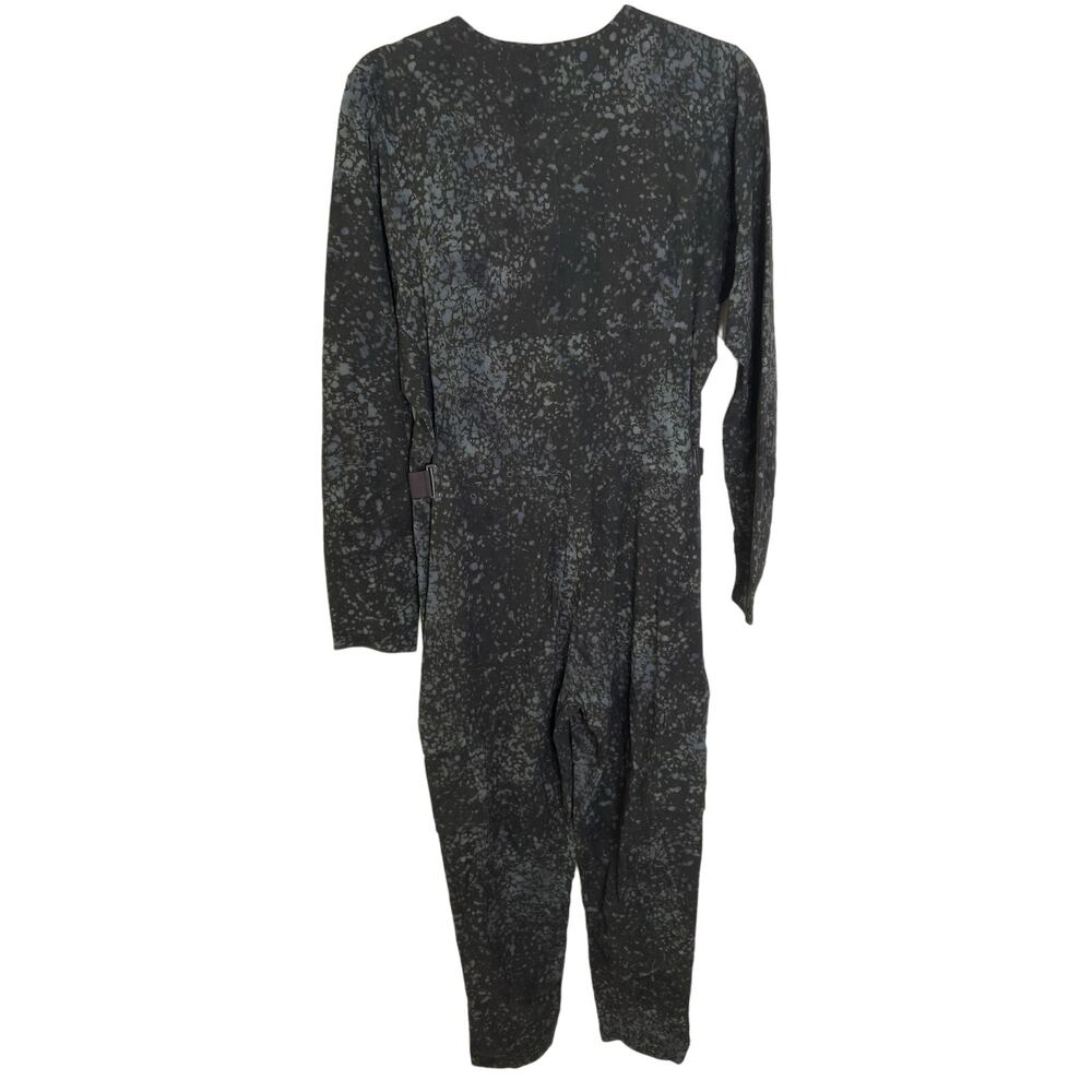 Lululemon LAB Reykur Jumpsuit Long Sleeve Cargo Pockets Paint Splatter Size XS - Picture 9 of 12